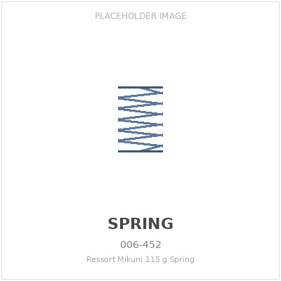 Ressort Mikuni 115 g Spring