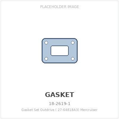 Gasket Set Outdrive ( 27-64818A3) Mercruiser