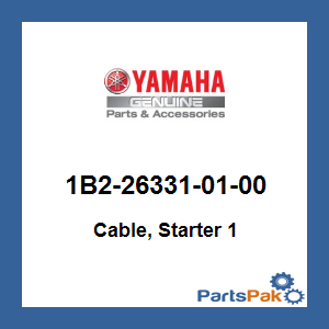 Choke Cable (replaces 1B2-26331-00)