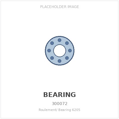 Roulement/ Bearing 6205