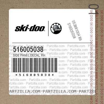 Side Panel Decal RH