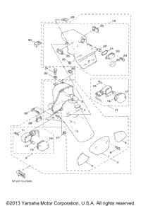 Taillight Assy Zuma YW50
