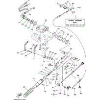 Handle, Steering (replaces 68T-W0084-10-4D)