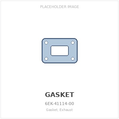 Gasket, Exhaust