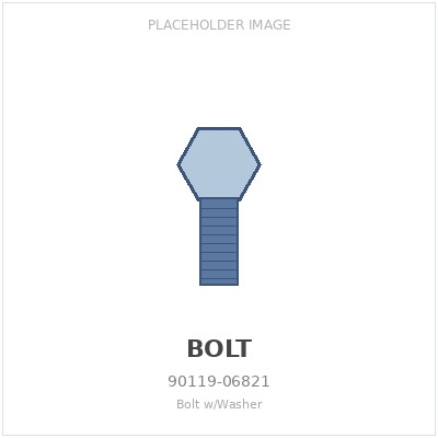 Bolt w/Washer