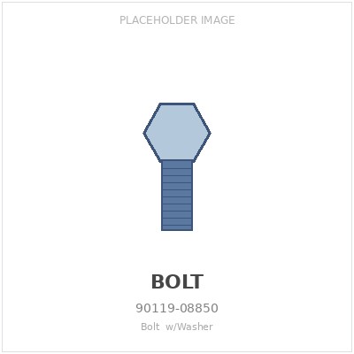 Bolt  w/Washer