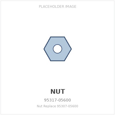 Nut Replace 95307-05600