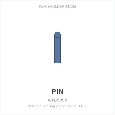 Wrist Pin Bearing (same as 010-119?)